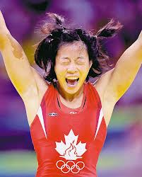 Carol Huynh winning Canada's first gold medal in 2008